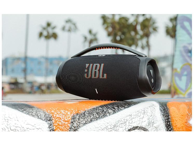 Caixa de Som JBL Boombox 3 Bluetooth Amplificada Portátil 80W RMS