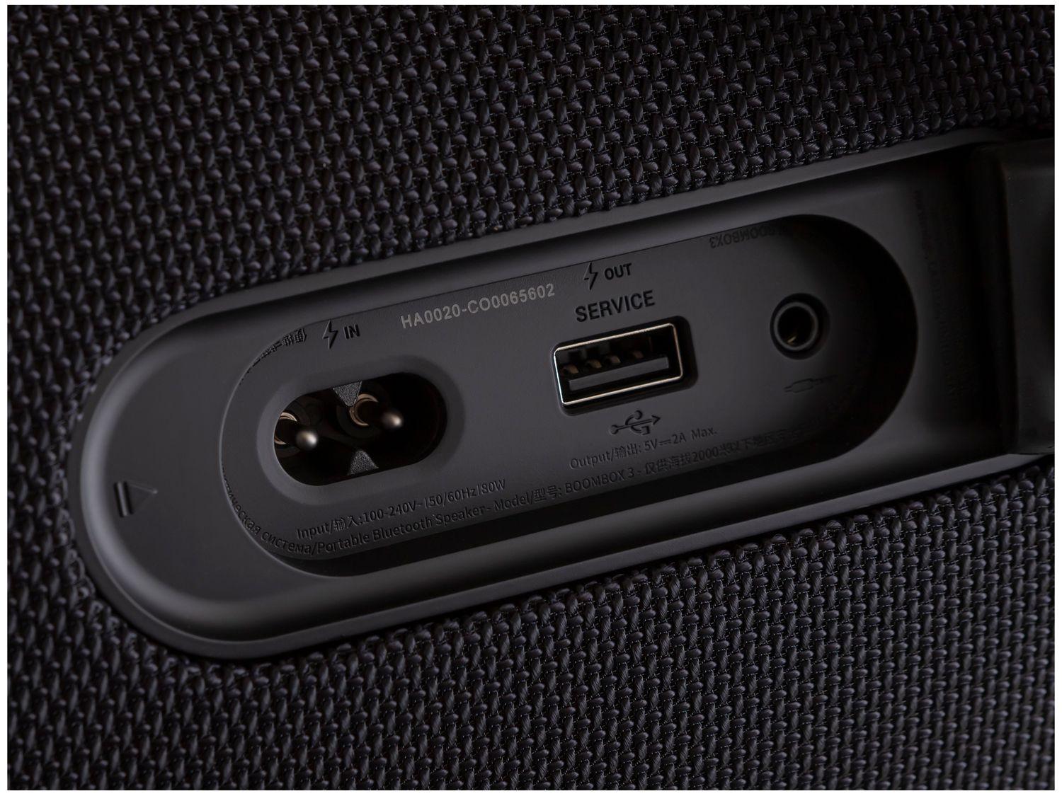 Caixa de Som JBL Boombox 3 Bluetooth Amplificada Portátil 80W RMS